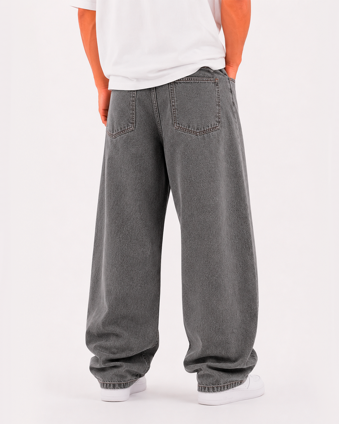 Jean Oversize Barrel Azul Claro