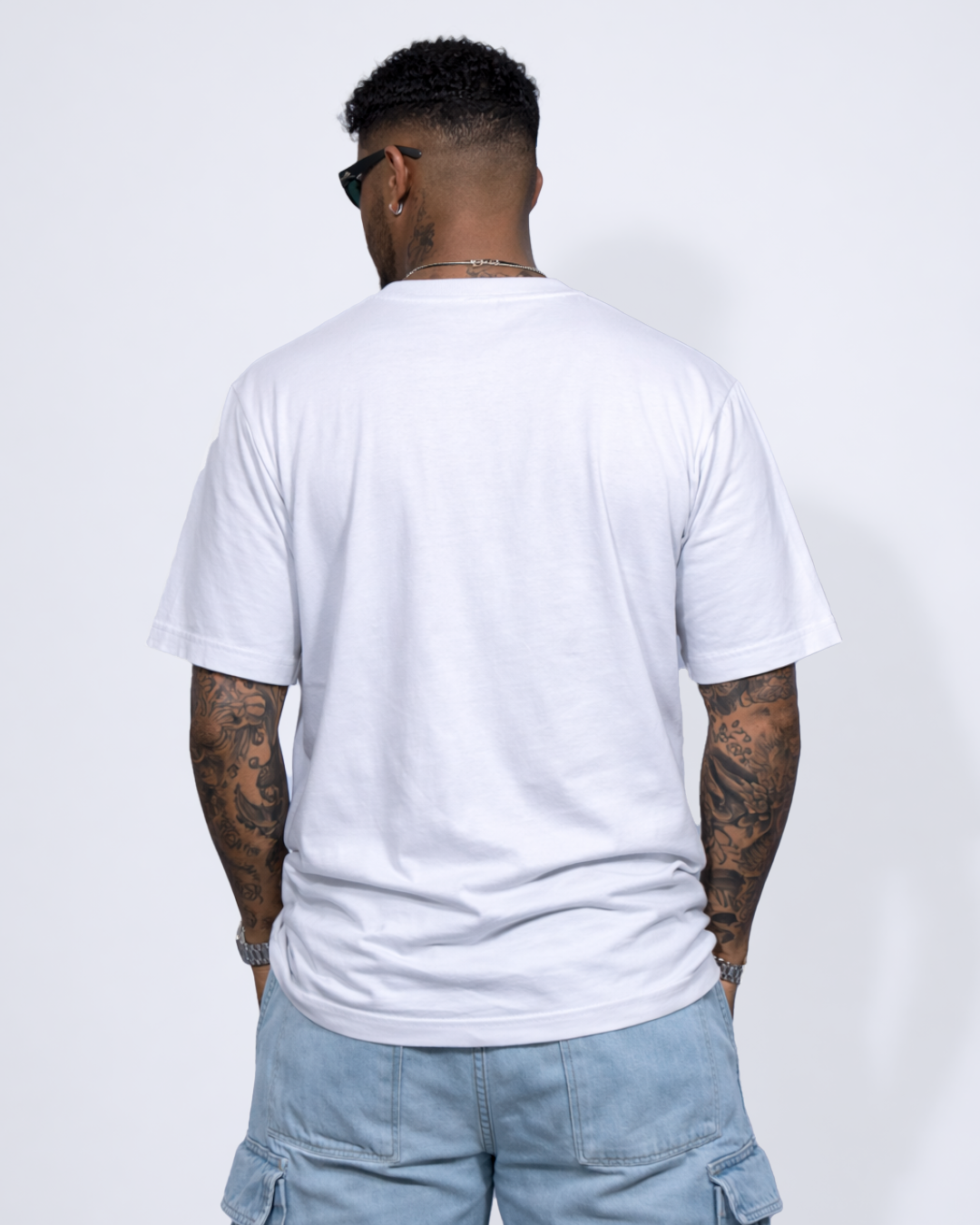Camiseta Básica Oversize Blanca