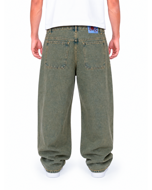 Jean Oversize Verdoso Wash