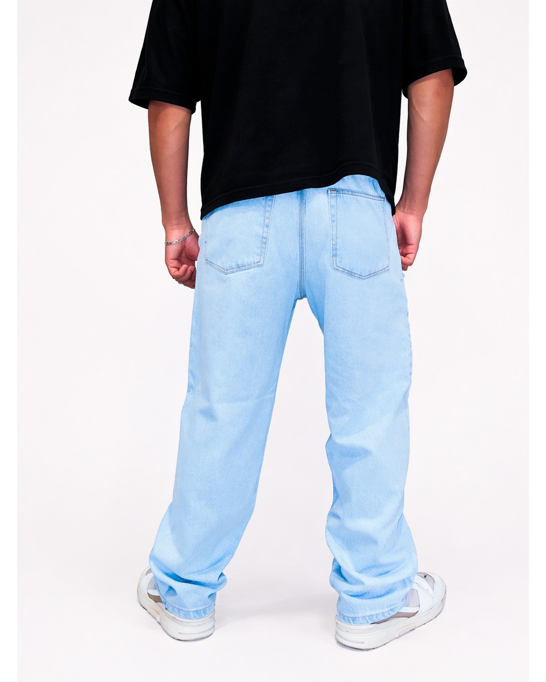 Jean Baggy Azul Cielo