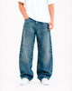 Jean Oversize Verdoso Costuras