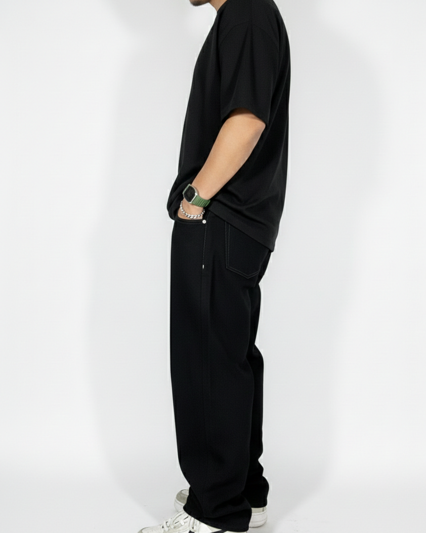 Pantalón Baggy Negro