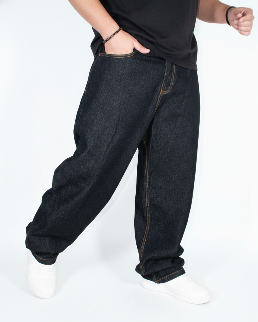 Jean Baggy Negro Pimienta