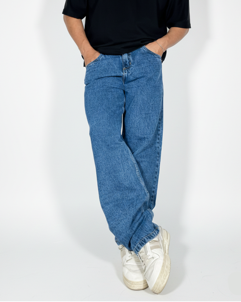 Pantalón Baggy Fros Azul Oscuro