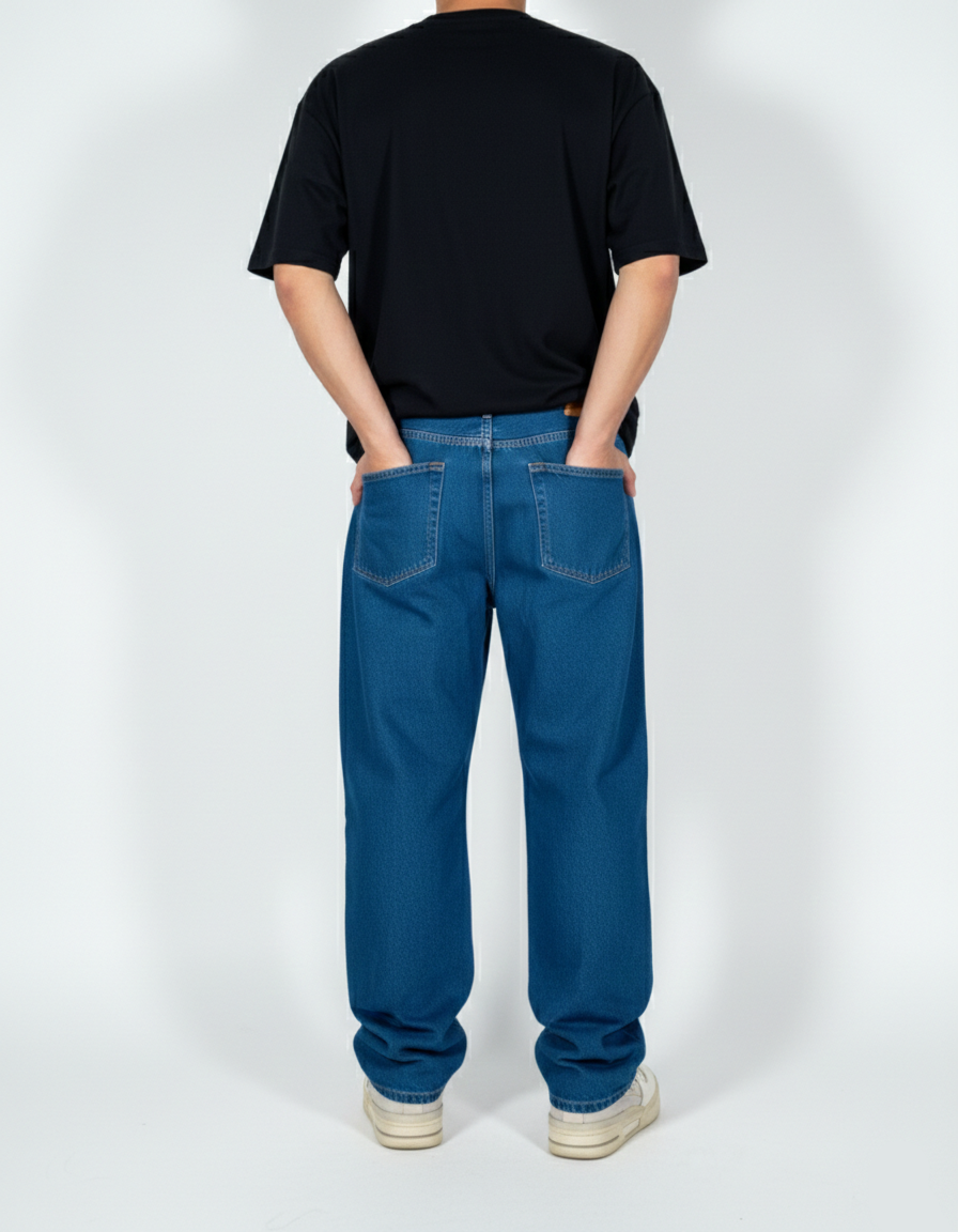 Pantalon Baggy Azul Clasic