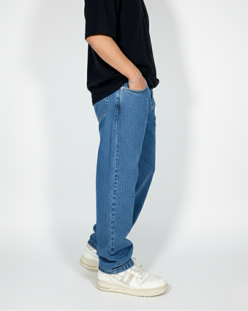 Pantalón Baggy Fros Azul Oscuro
