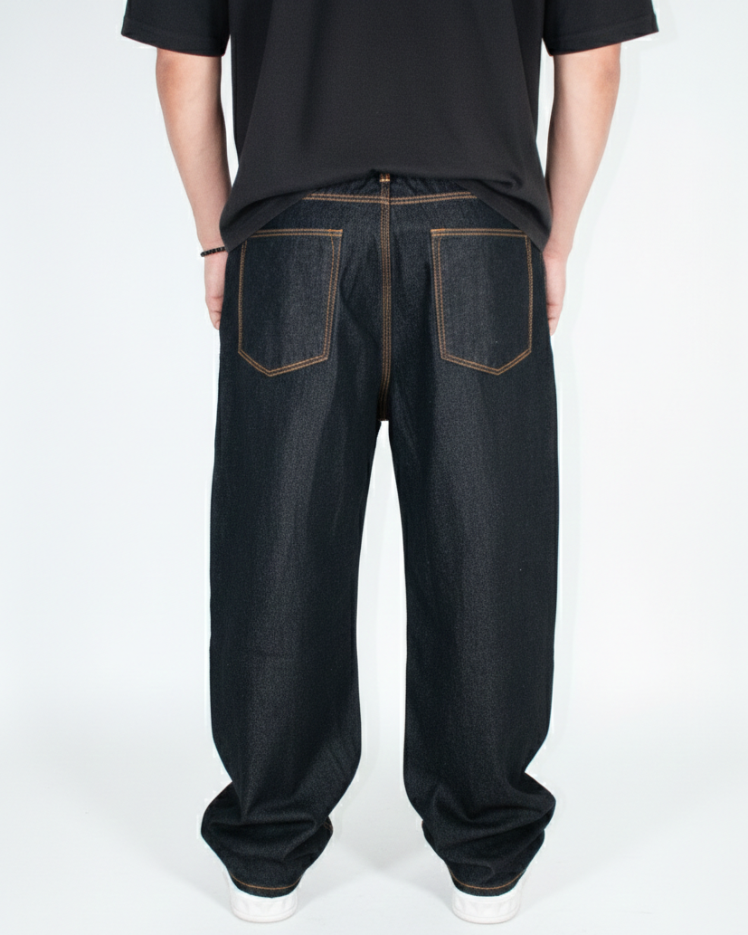 Jean Baggy Negro Pimienta