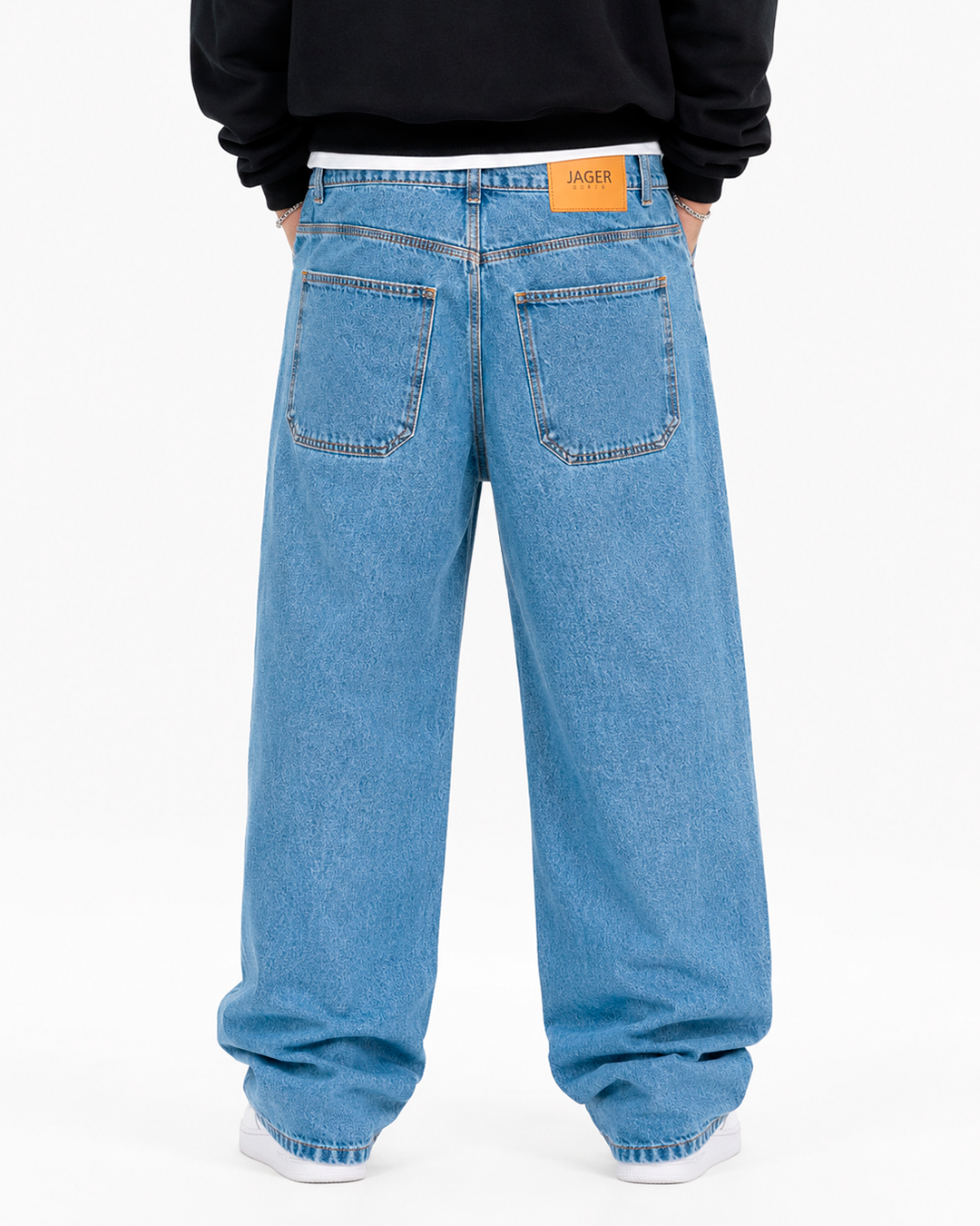Jean Baggy Oversize Ángeles Láser