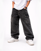 Jeans Cargo Baggy Gris Vintage