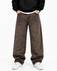 Jean Oversize Animal Print Degradé