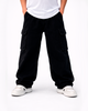 Jeans Cargo Baggy Negro