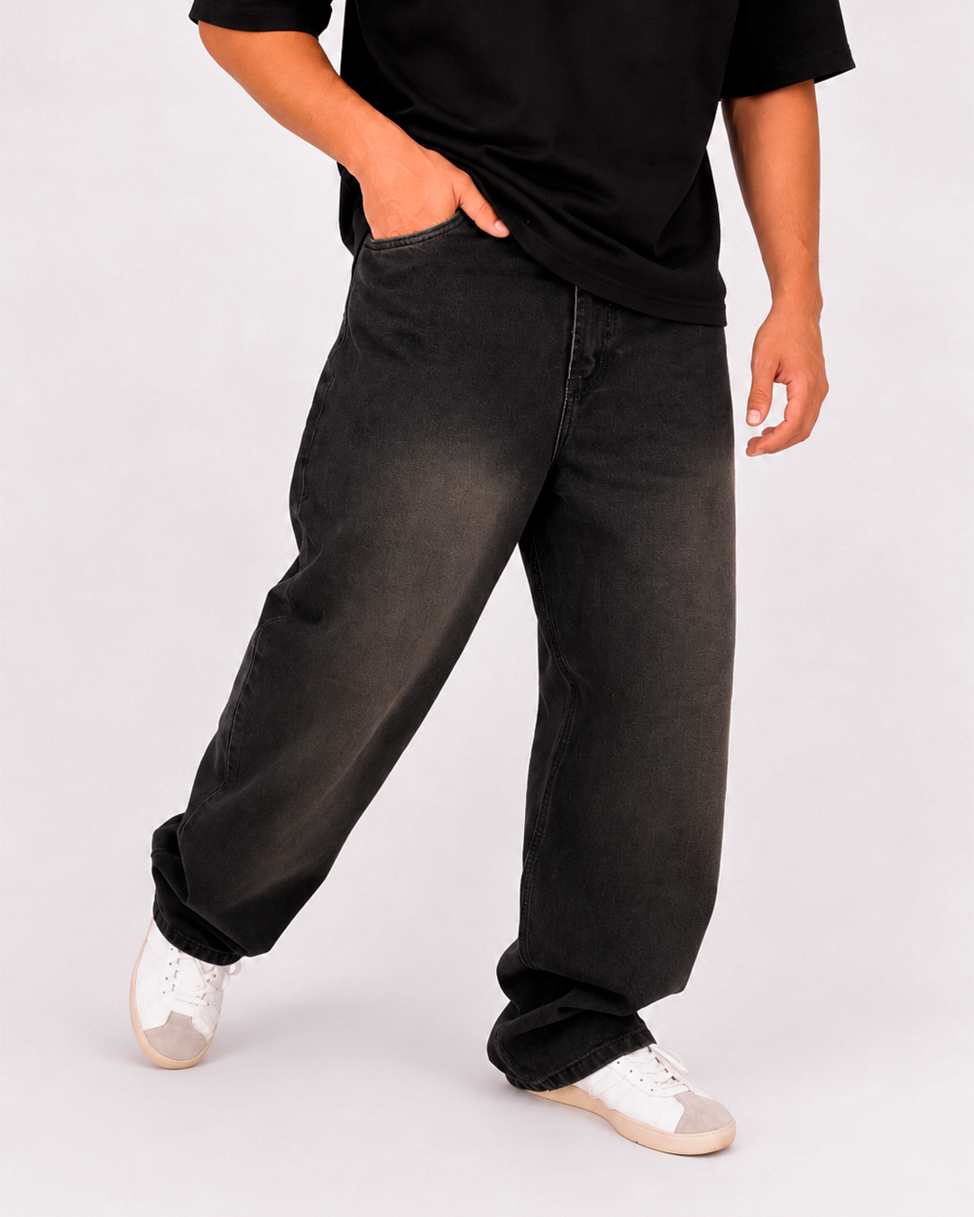 Jean Oversize Óxido Cafe
