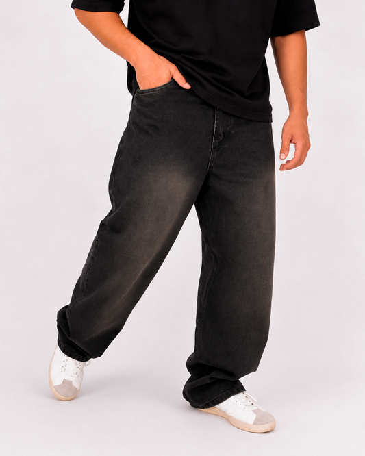 Jean Oversize Óxido Cafe