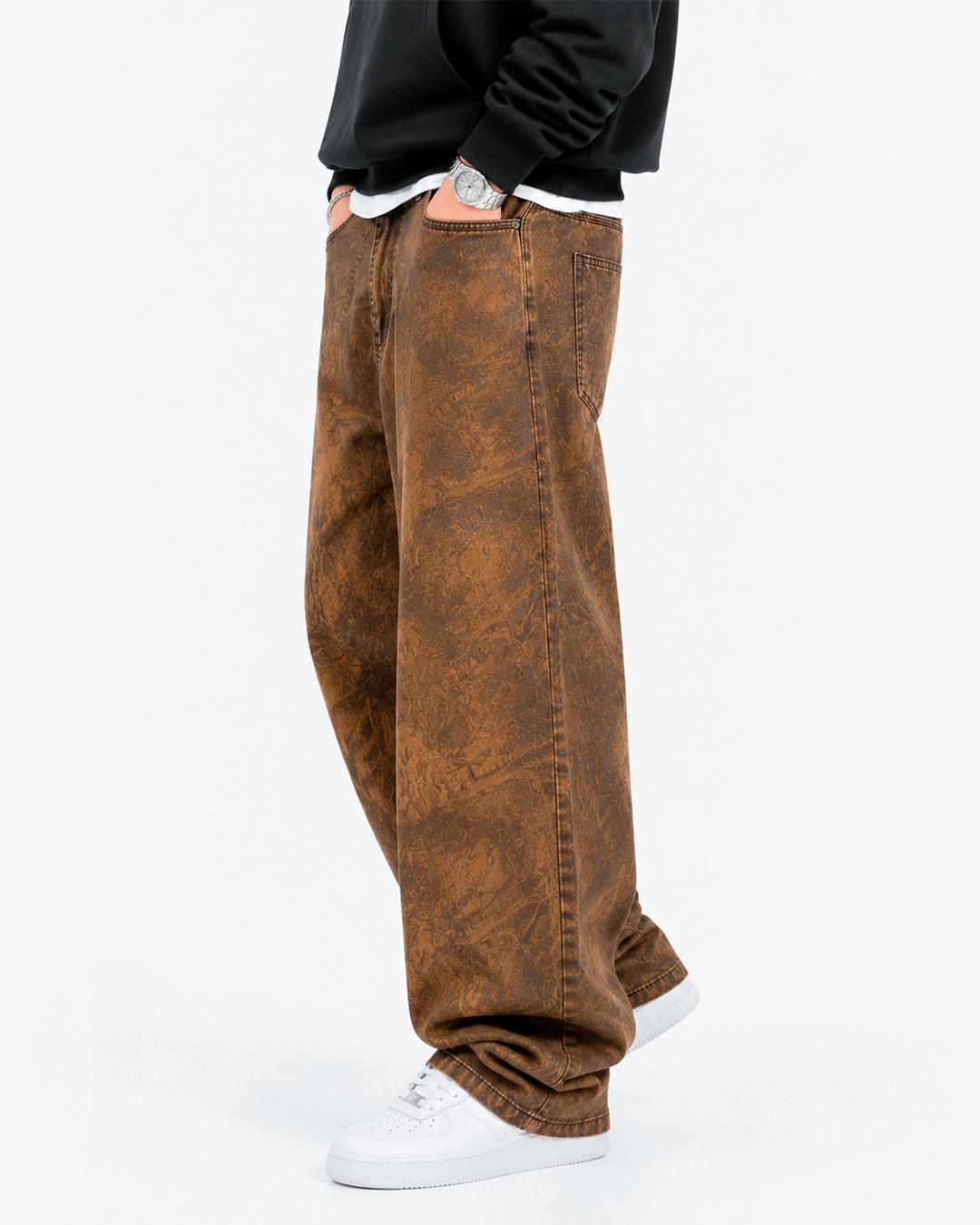 Jean Oversize Ramas Vintage