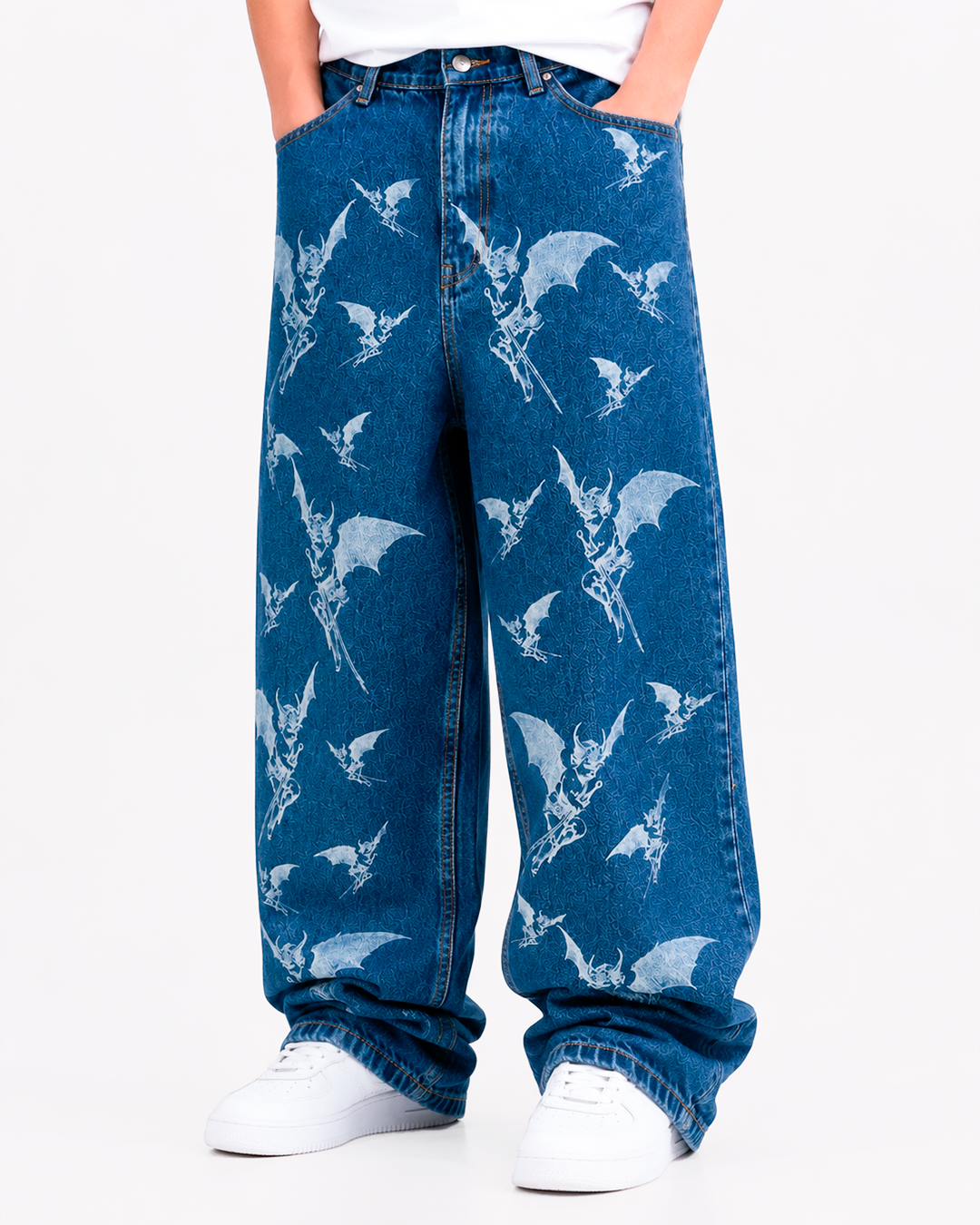 Jeans Oversize Ángeles Laser
