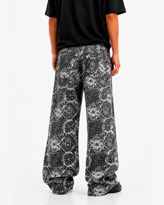 Jean Oversize Negro Graphic Eclipse