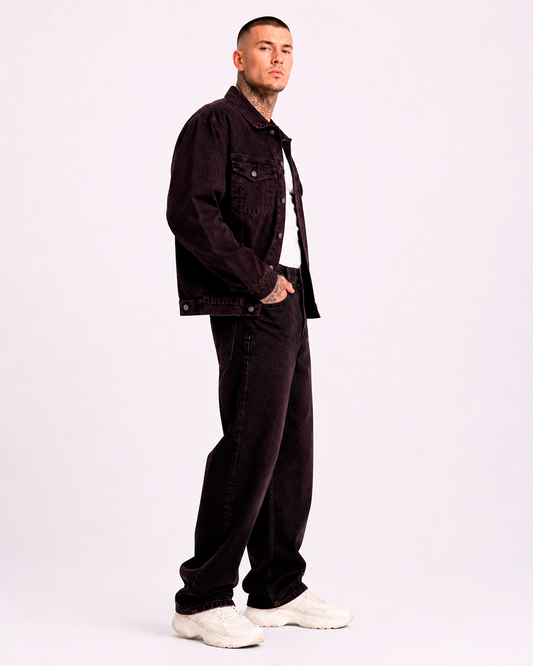 Conjunto Oversize Chaqueta y Pantalón Denim