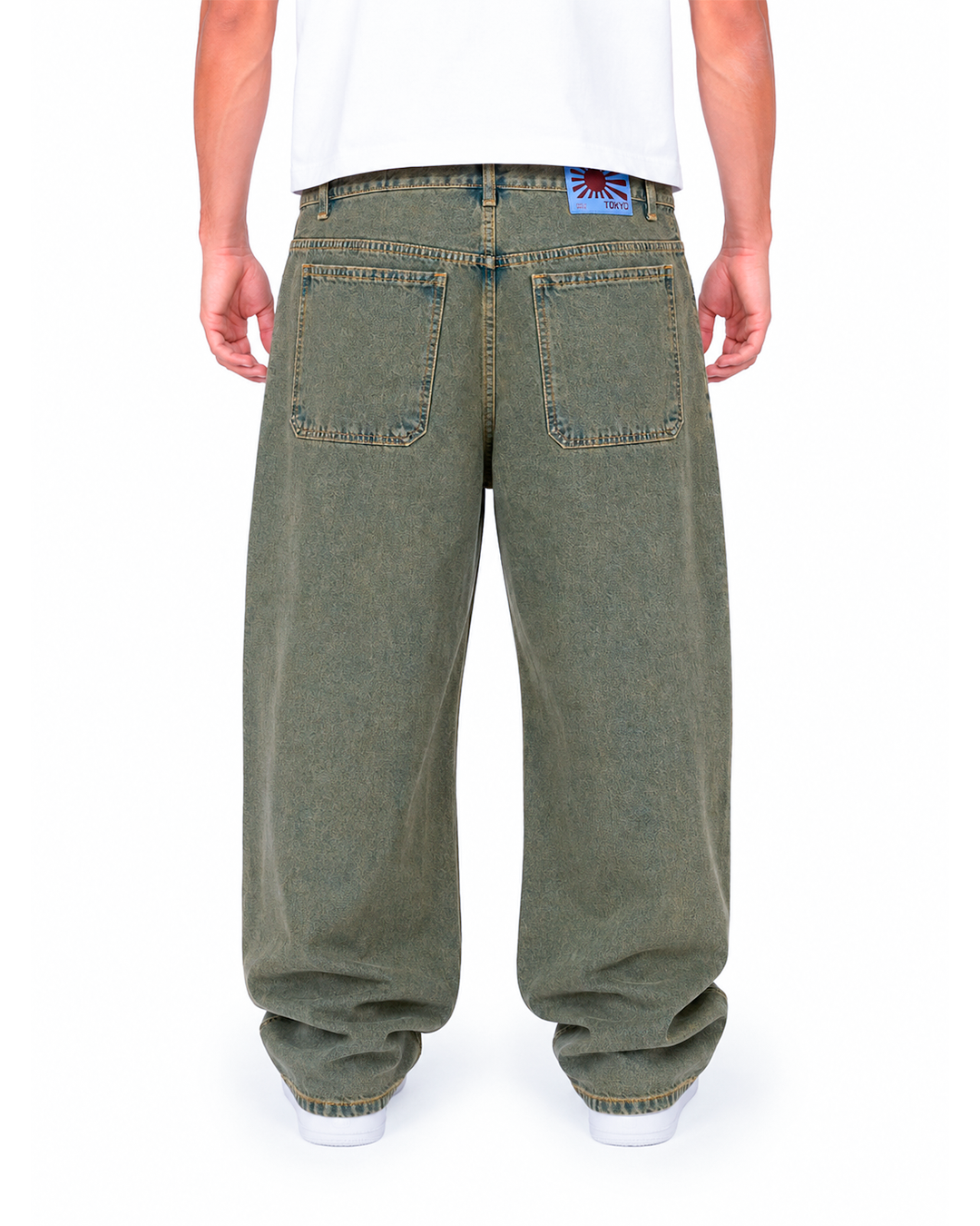 Jean Oversize Verdoso Wash