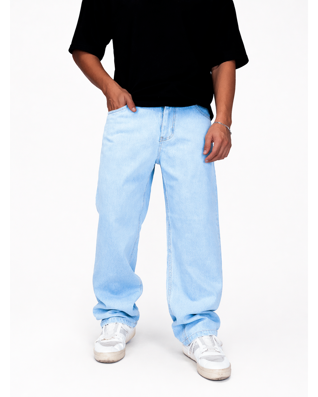 Jean Baggy Azul Cielo