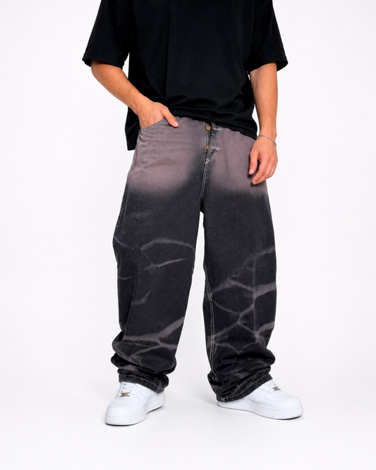 Jean Super Baggy Smoke Degrade