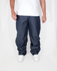 Pantalón Baggy Rayas Azul Oscuro