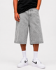 Jorts Oversize Efecto Lavado  Gris Perla