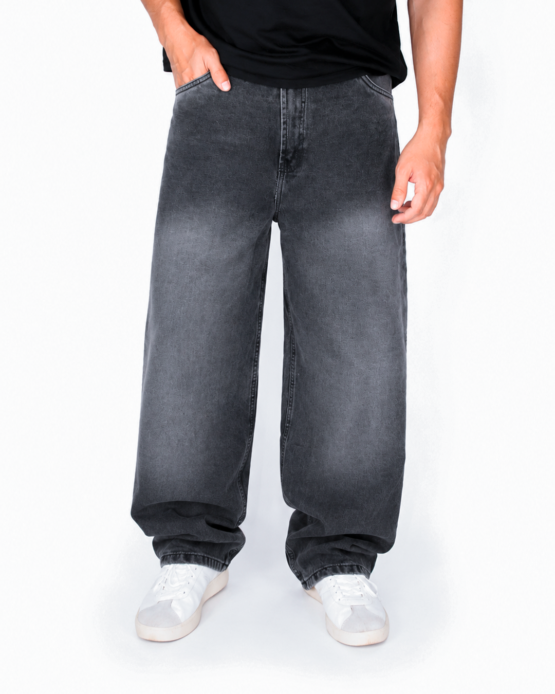 Jean Oversize Gris Oscuro Oversize